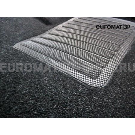 Текстильные 3D коврики Euromat3D Business в салон для Honda CR-V (2012-2016) № EMC3D-002611