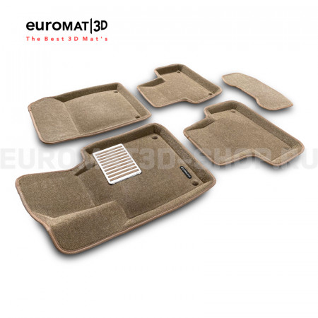 Текстильные 3D коврики Euromat3D Lux в салон для Volvo S 60 (2019-) № EM3D-005502T Бежевый Текстильные 3D коврики Euromat3D Lux в салон для Volvo S 60 (2019-) № EM3D-005502T Бежевый