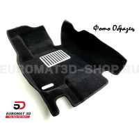 Текстильные 5D коврики с высоким бортом Euromat3D в салон для Volkswagen Passat B5 (1997-2005) № EM5D-005405