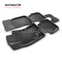 3D коврики Euromat3D EVA в салон для Subaru Forester (2005-2008) № EM3DEVA-004700