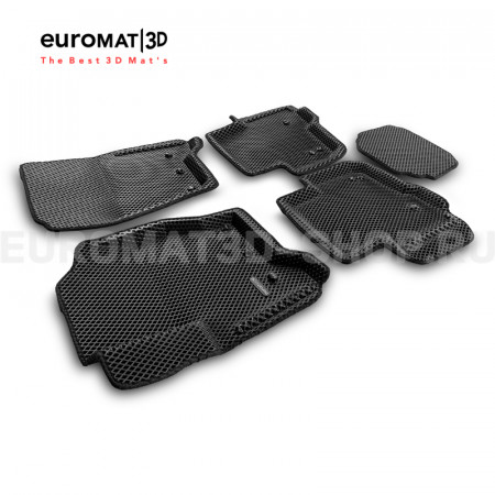 3D коврики Euromat3D EVA в салон для Land Rover Discovery IV (2010-2016) № EM3DEVA-003100