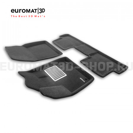 Текстильные 3D коврики Euromat3D Lux в салон для Peugeot 3008 (2016-) № EM3D-003907G Серые Текстильные 3D коврики Euromat3D Lux в салон для Peugeot 3008 (2016-) № EM3D-003907G Серые
