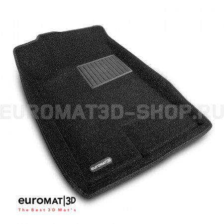 Текстильные 3D коврики Euromat3D Premium в салон для Haval F7 (2019-2024) № EMPR3D-001404