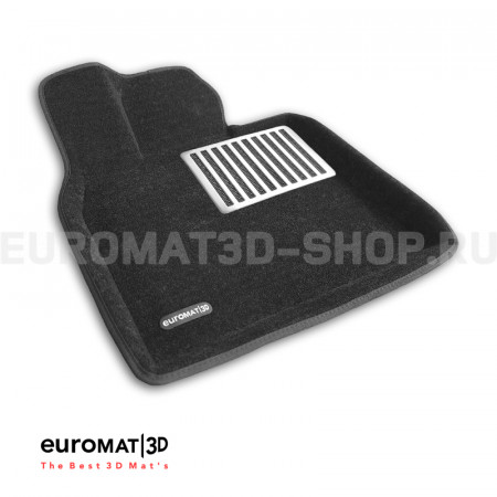 Текстильные 3D коврики Euromat3D Lux в салон для BYD Chazor (2024-) EM3D-001251